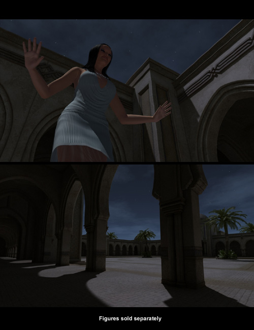 Movie Maker Marrakesh Night Background Pack by: Dreamlight, 3D Models by Daz 3D