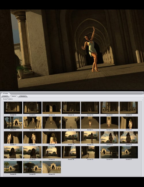 Movie Maker Marrakesh Sunset Background Pack by: Dreamlight, 3D Models by Daz 3D
