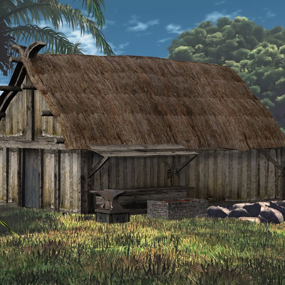 Viking Town: Set 1 - for Poser by: VanishingPoint, 3D Models by Daz 3D