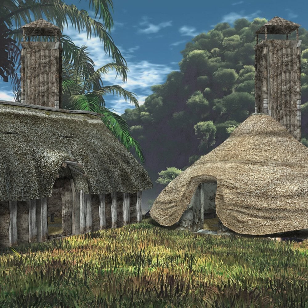 Viking Town: Set 3 for Poser by: VanishingPoint, 3D Models by Daz 3D