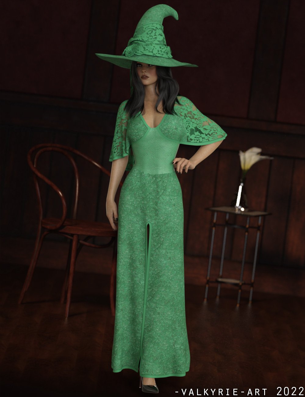 InStyle - dforce - Wisteria - Genesis 8 | Daz 3D