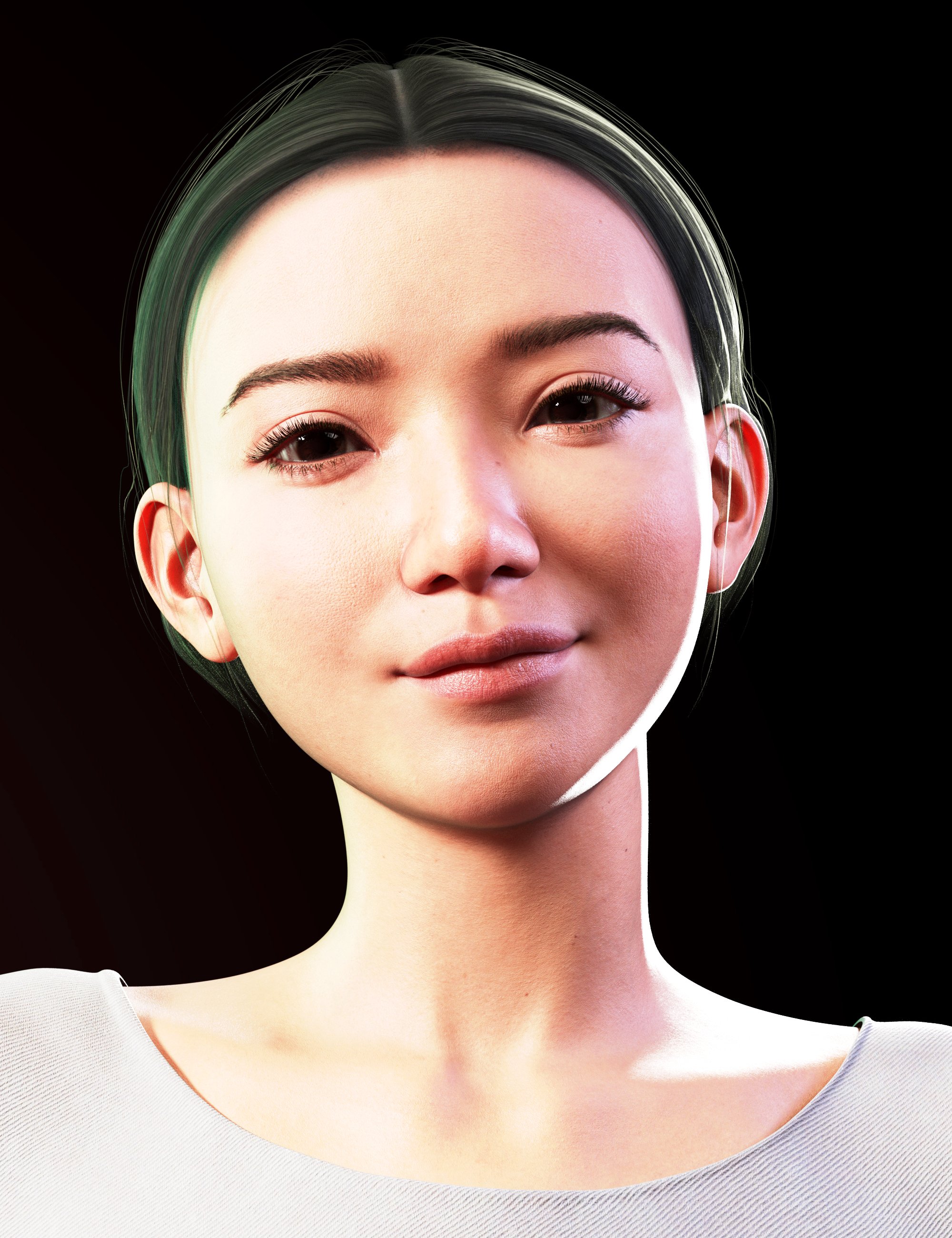 M3D Sleek Mess Hair for Genesis 9