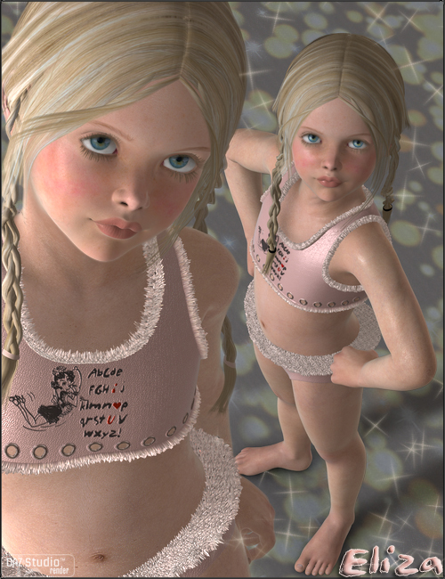 Eliza for K4 by: Morris, 3D Models by Daz 3D