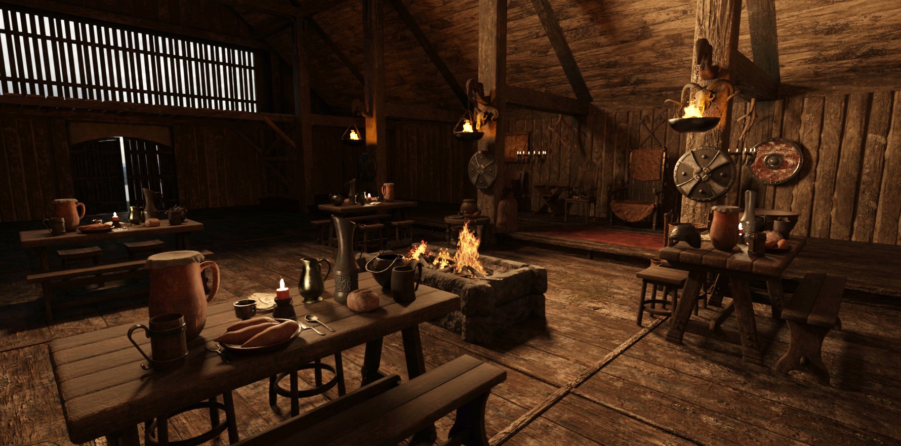 FG Viking Village Props