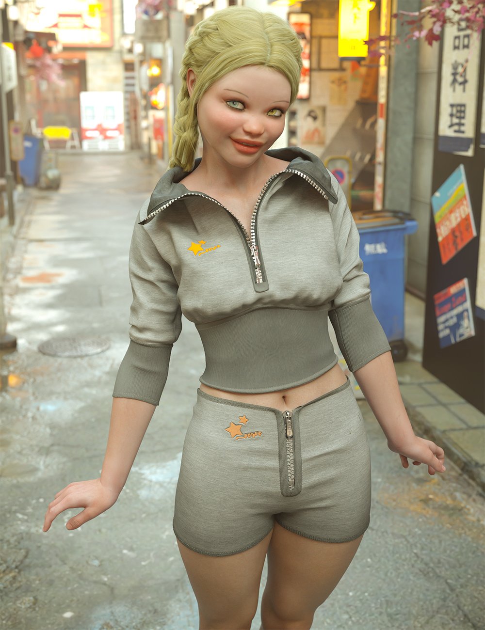 Street Verve Outfit for Genesis 9, 8 and 8.1 by: Aeon Soul, 3D Models by Daz 3D