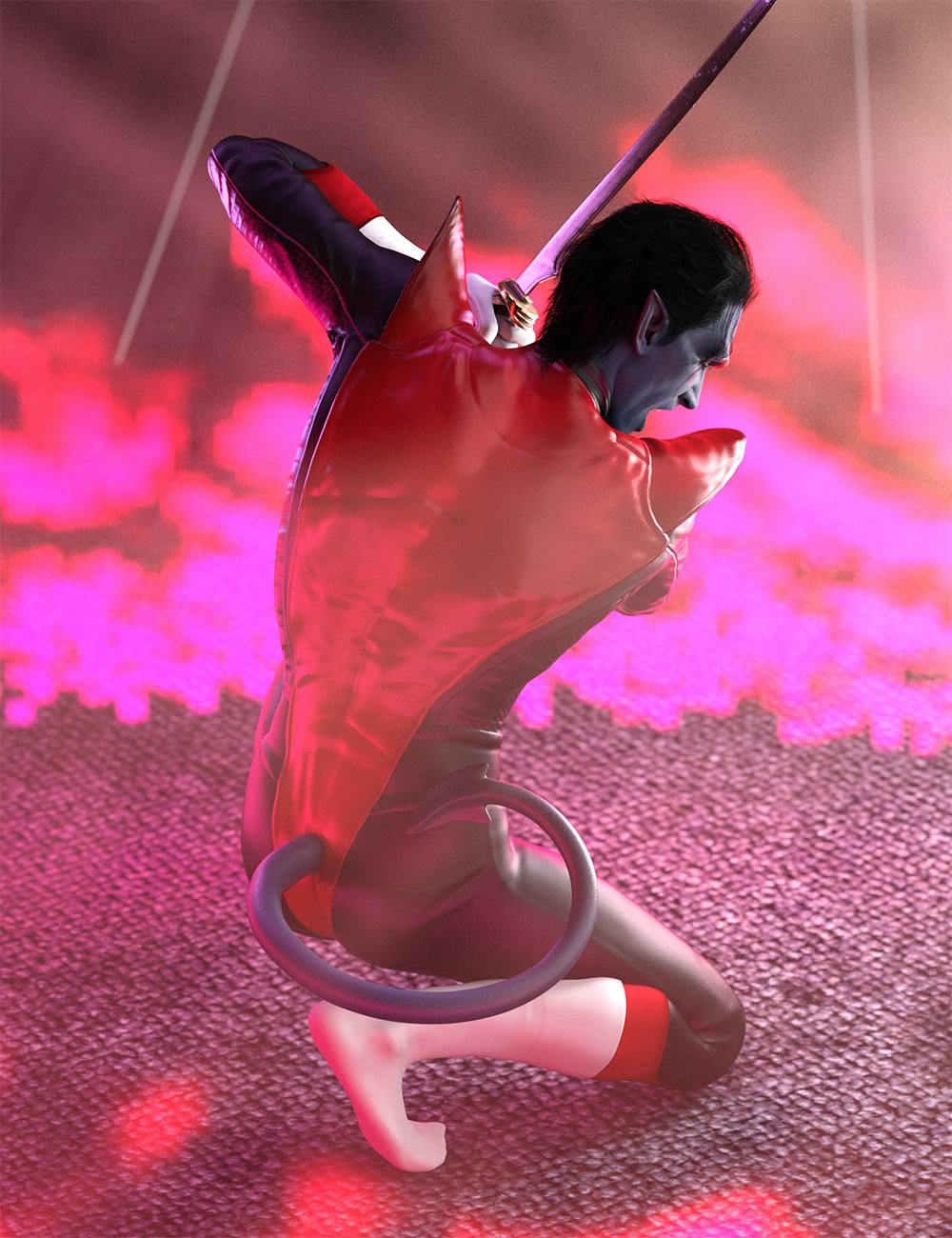 Marauder Hierarchical Poses for Wagner 9 Demon