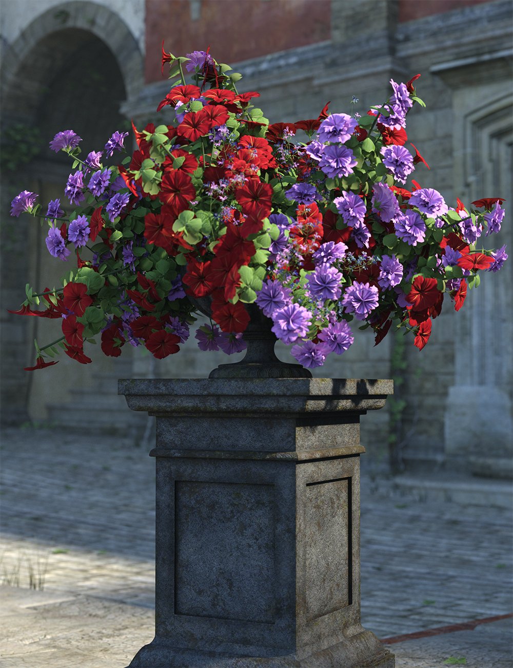 Cottage Garden Flowers - Petunias