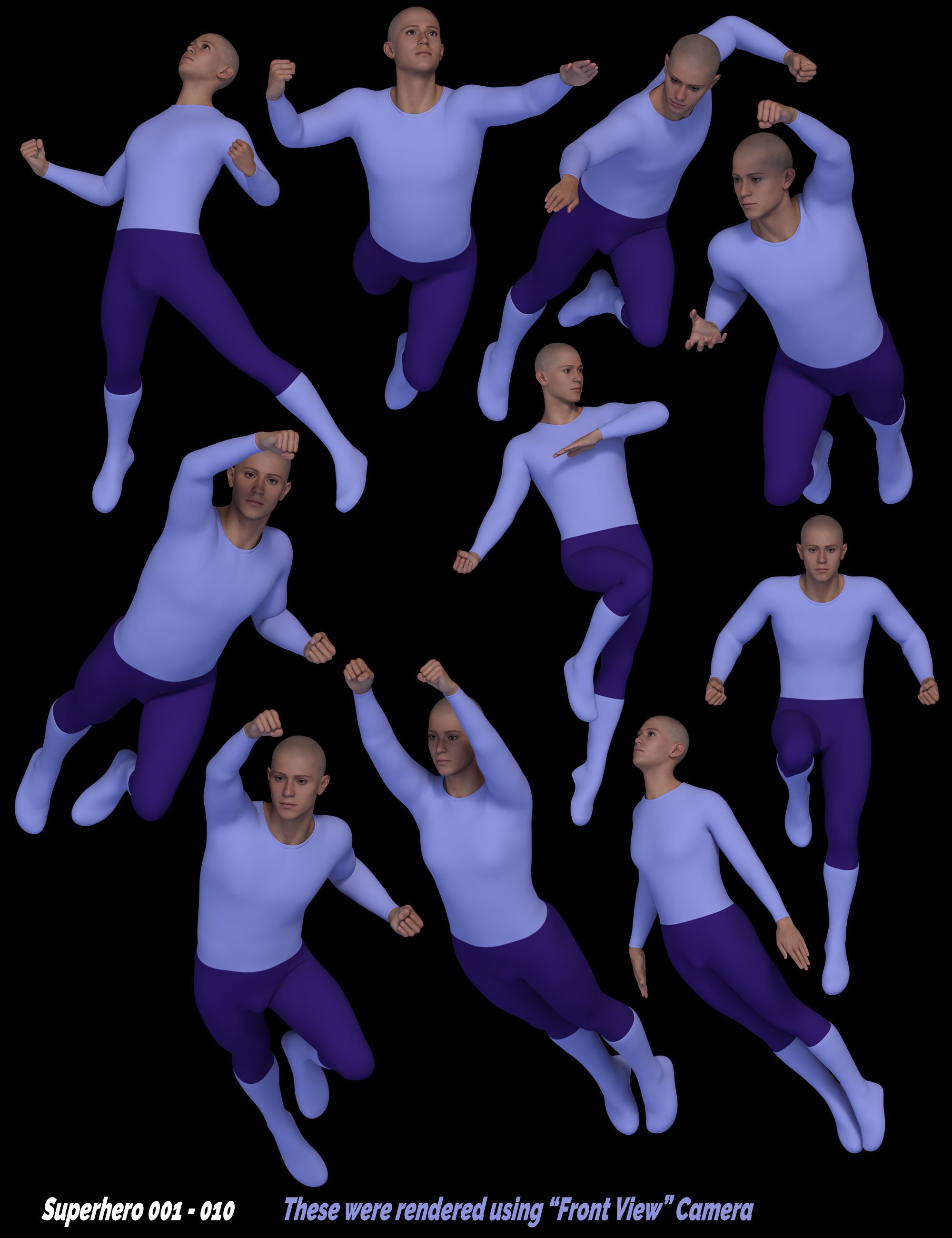 MightyMite Poses 001 Genesis 9