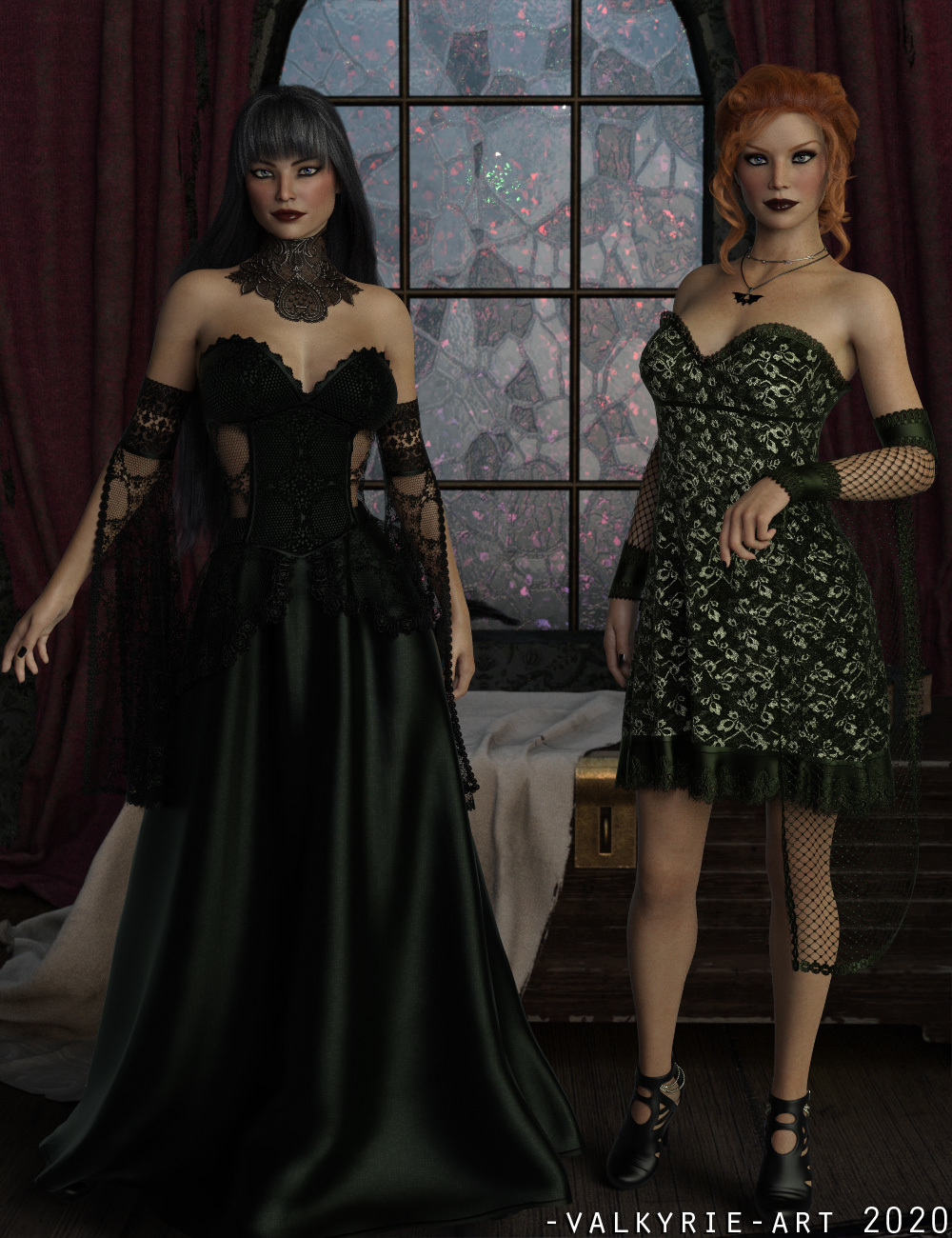 InStyle - dforce - Bewitching Sleeves - G8F | Daz 3D