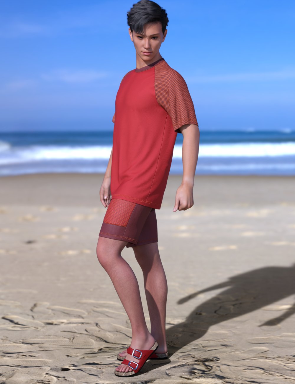 dForce Summer Vibe Outfit for Genesis 9