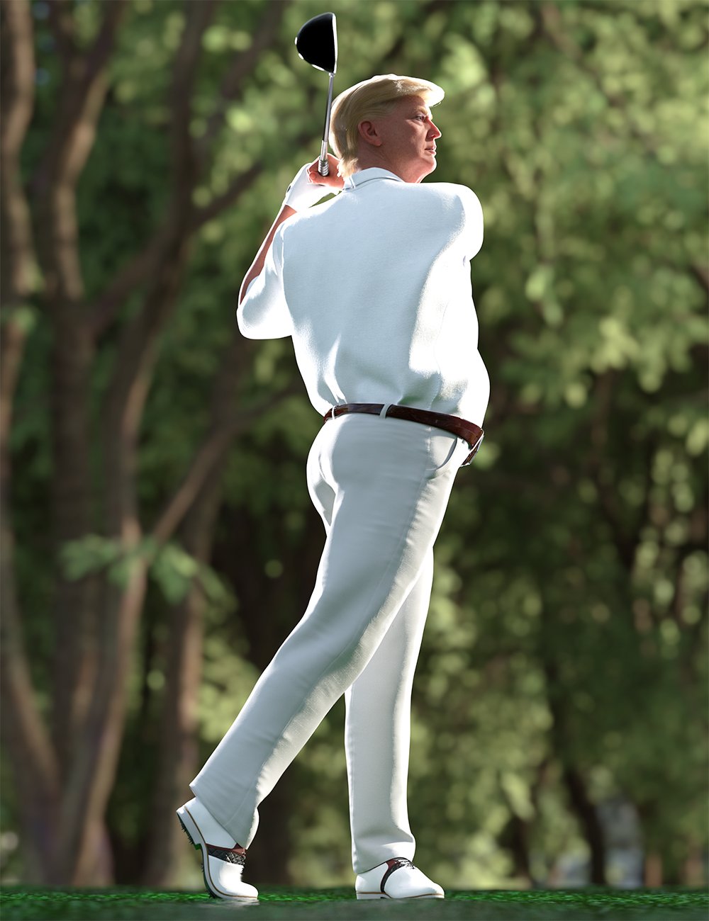 Hole in One Poses for Donnie 9 by: Ensary, 3D Models by Daz 3D