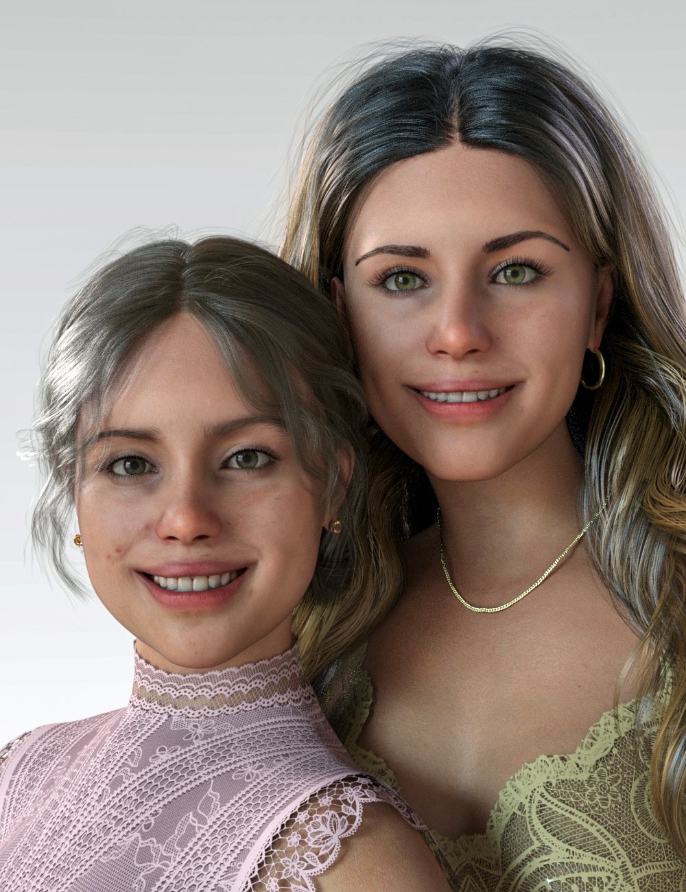 Aurora and Teen for Genesis 9 by: Virtual_World, 3D Models by Daz 3D