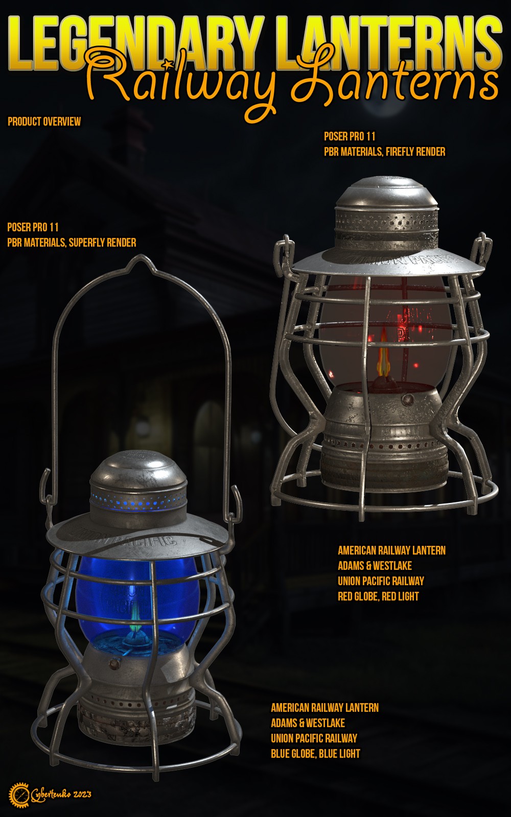 Legendary Lanterns - Railway Lanterns