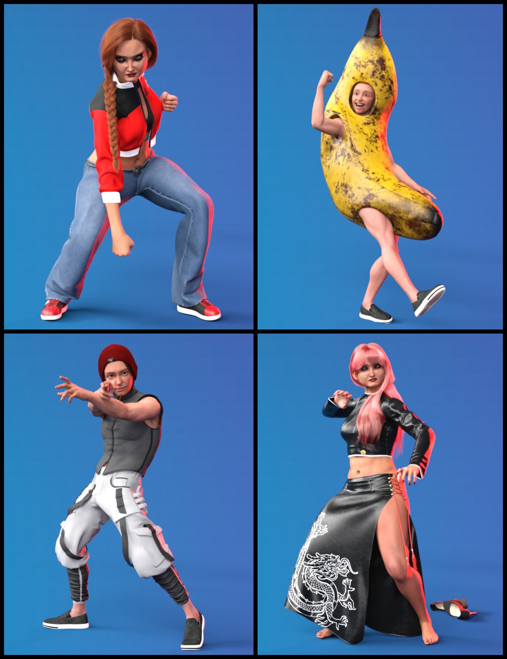 IGD Avatar Yourself Poses for Genesis 9