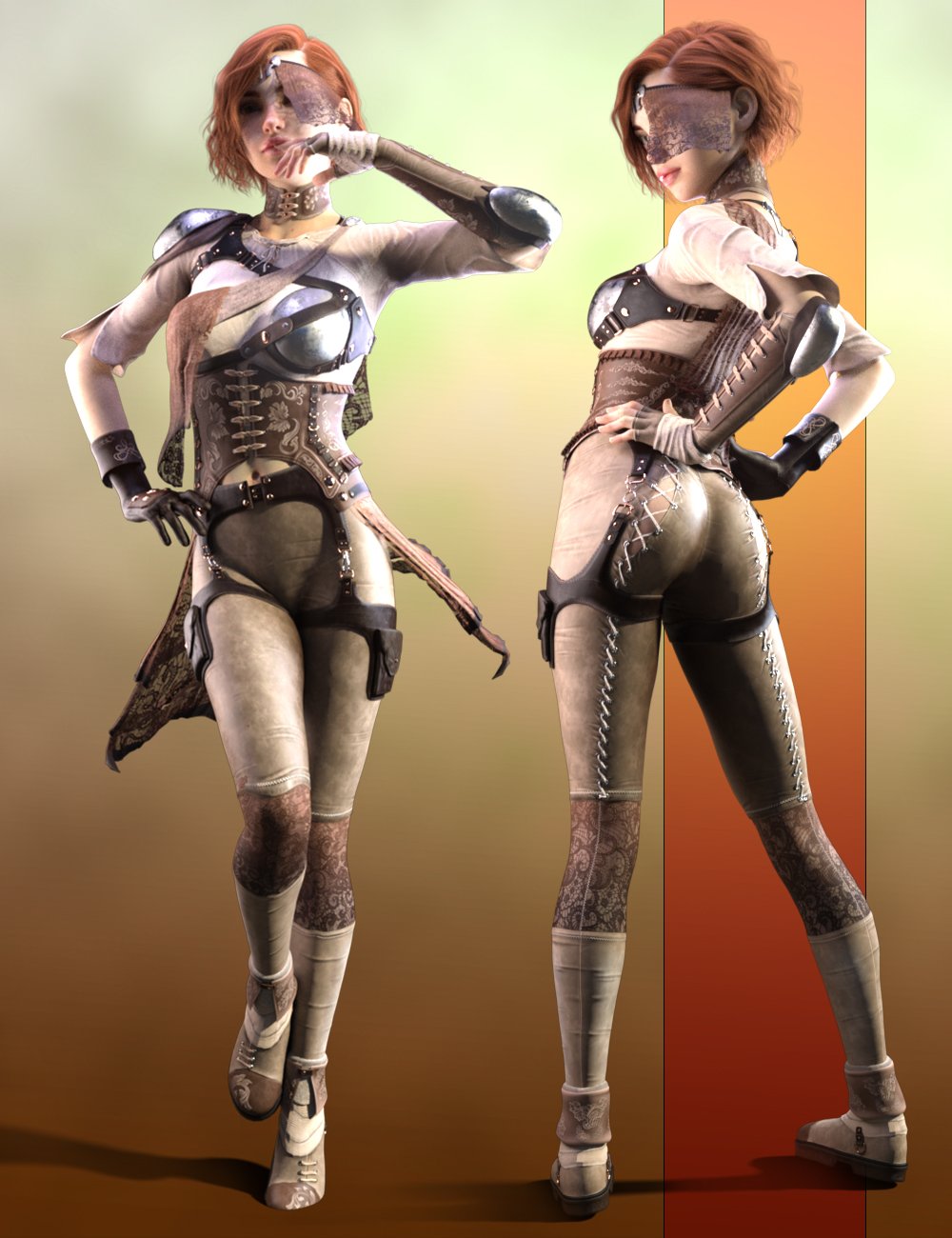 dForce Merauder Outfit for Genesis 9