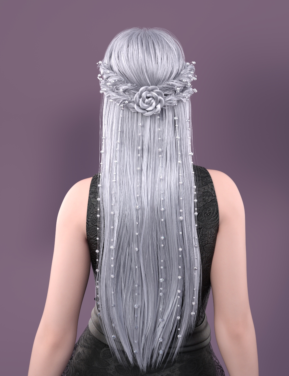 dForce Shaely Hair for Genesis 9