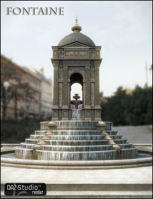 Fontaine by: , 3D Models by Daz 3D