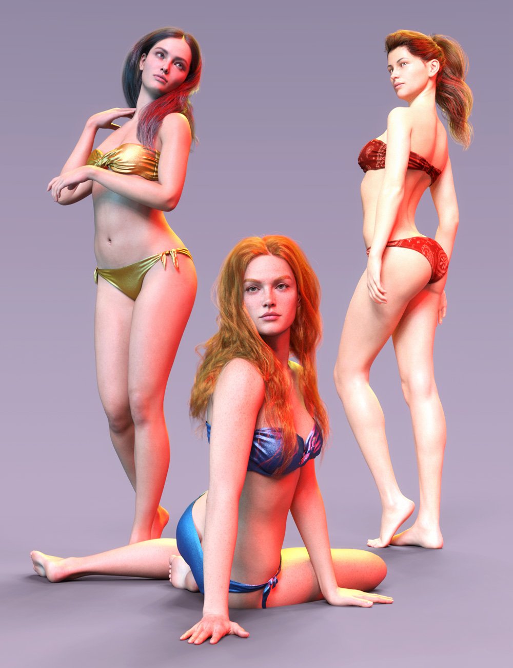 Photoshoot Poses for Victoria 9, 8.1 and 8 by: Leo Lee, 3D Models by Daz 3D