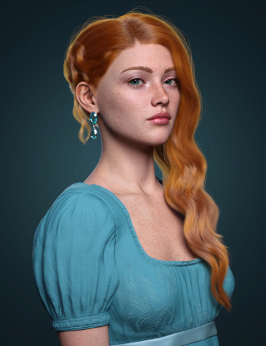Penny Hair for Genesis 9 | Daz 3D