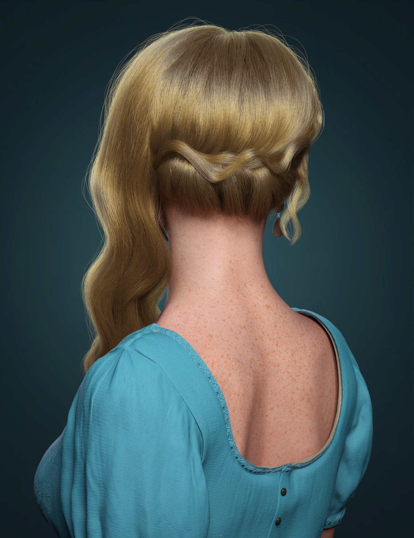 Penny Hair for Genesis 9