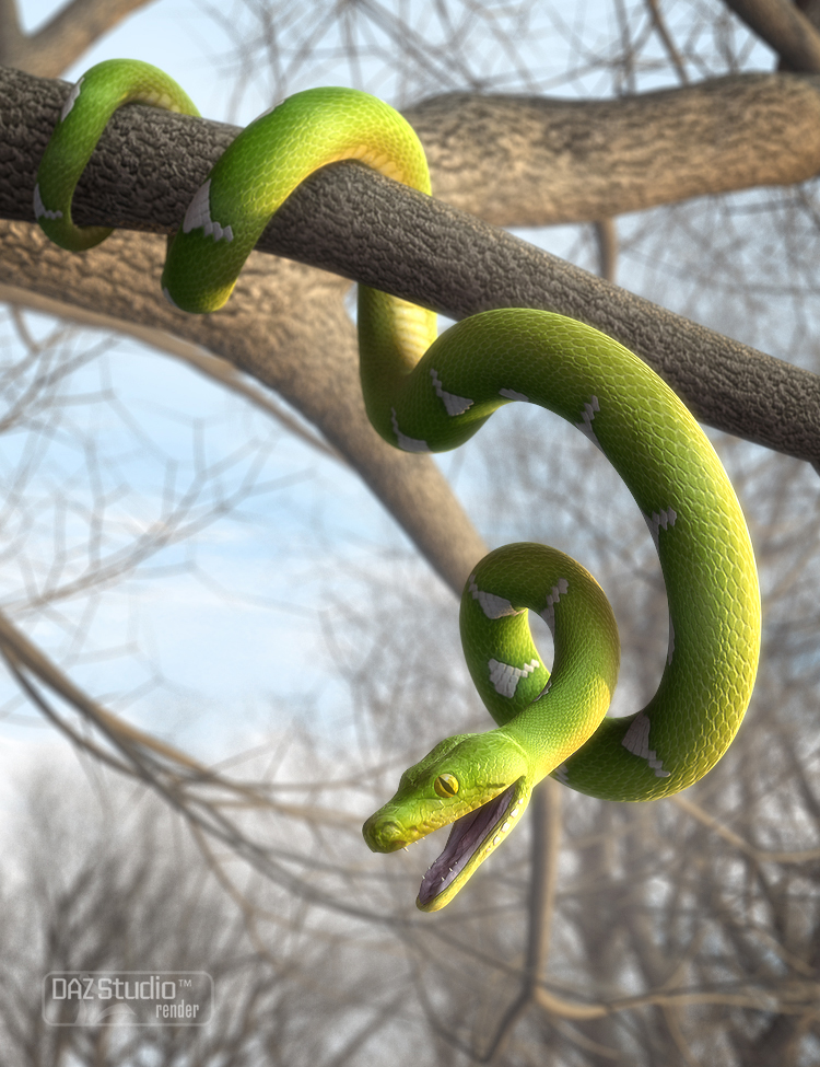 Morphing Python by: , 3D Models by Daz 3D