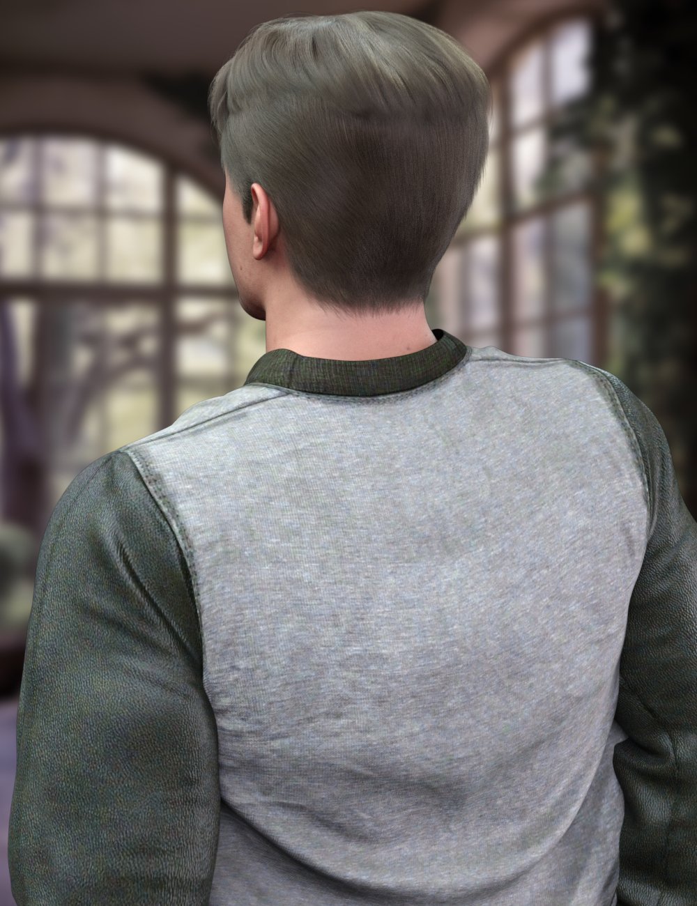 Federico Hair for Genesis 9