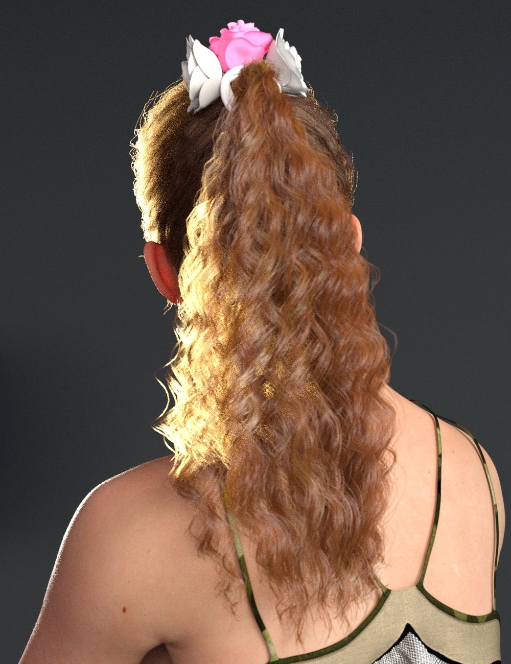 dForce Koralyn FrizzPonytail Set for Genesis 9