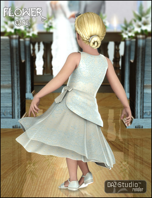 Kids 4 Flower Girl Kids 4 Flower Girl by: Barbara BrundonSarsa, 3D Models by Daz 3D