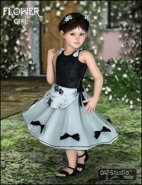 Kids 4 Flower Girl Kids 4 Flower Girl by: Barbara BrundonSarsa, 3D Models by Daz 3D