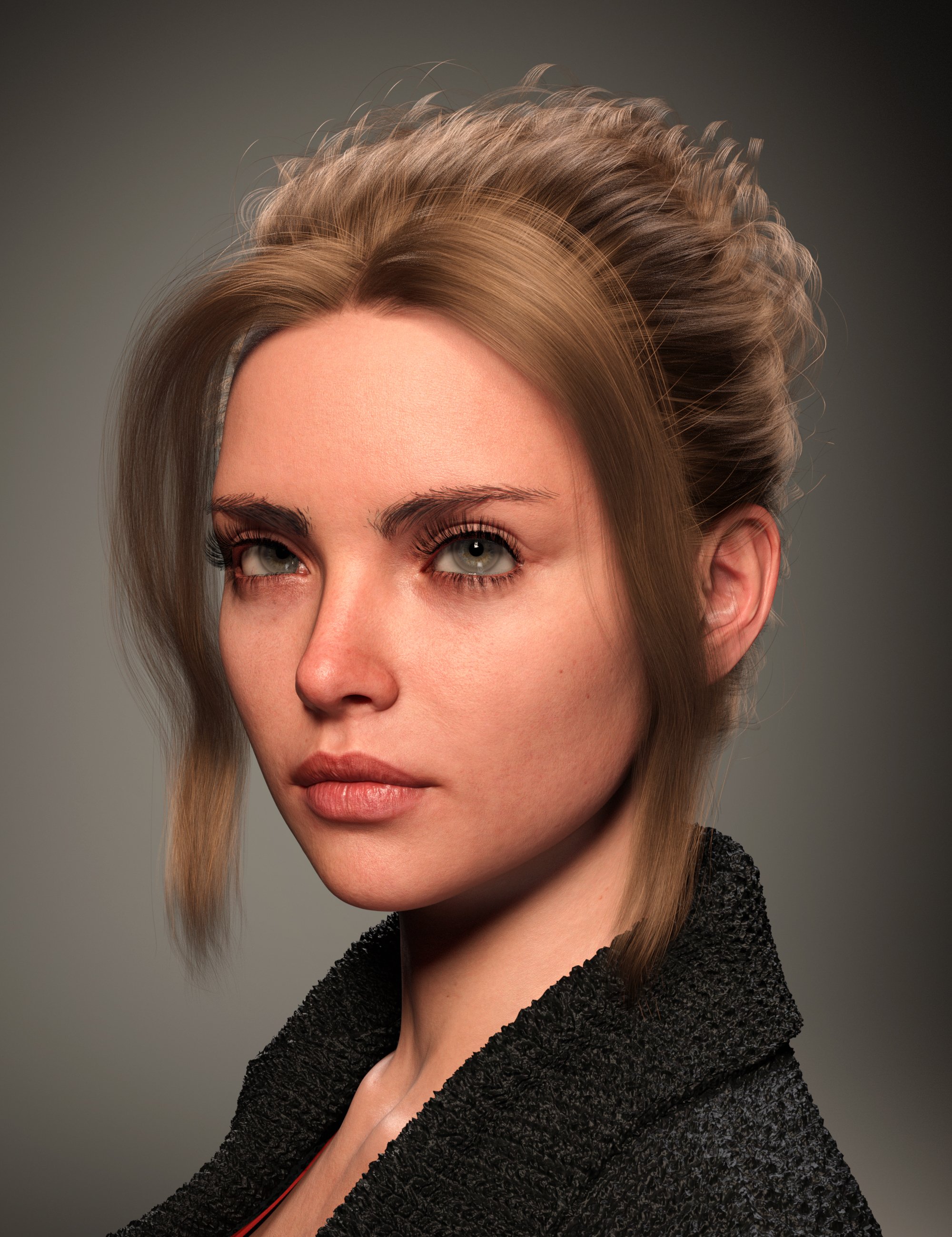 FE Updo Styles Hair for Genesis 9