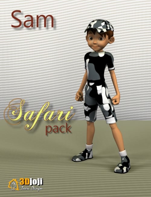 SamSafariPack by: 3djoji, 3D Models by Daz 3D