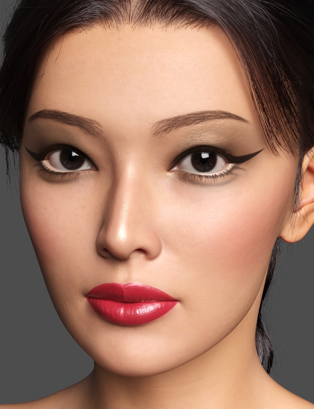 Makeup System - Beautiful Spring LIE Makeup for Genesis 9