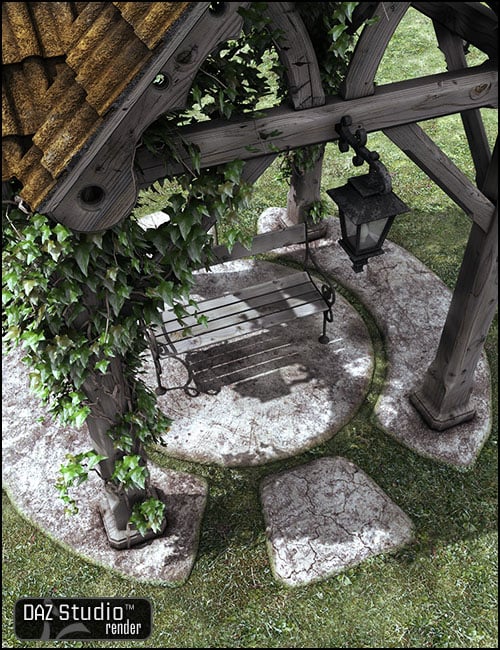 Old Village Water Pump by: Jack Tomalin, 3D Models by Daz 3D