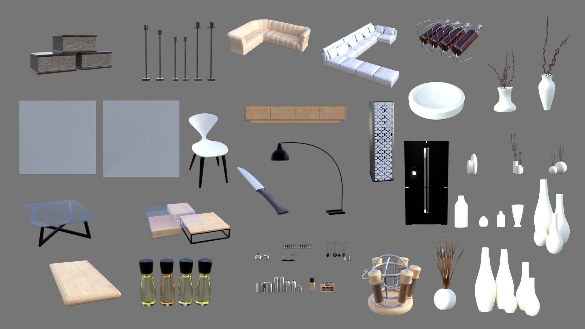 Modern Serenity Suite Props