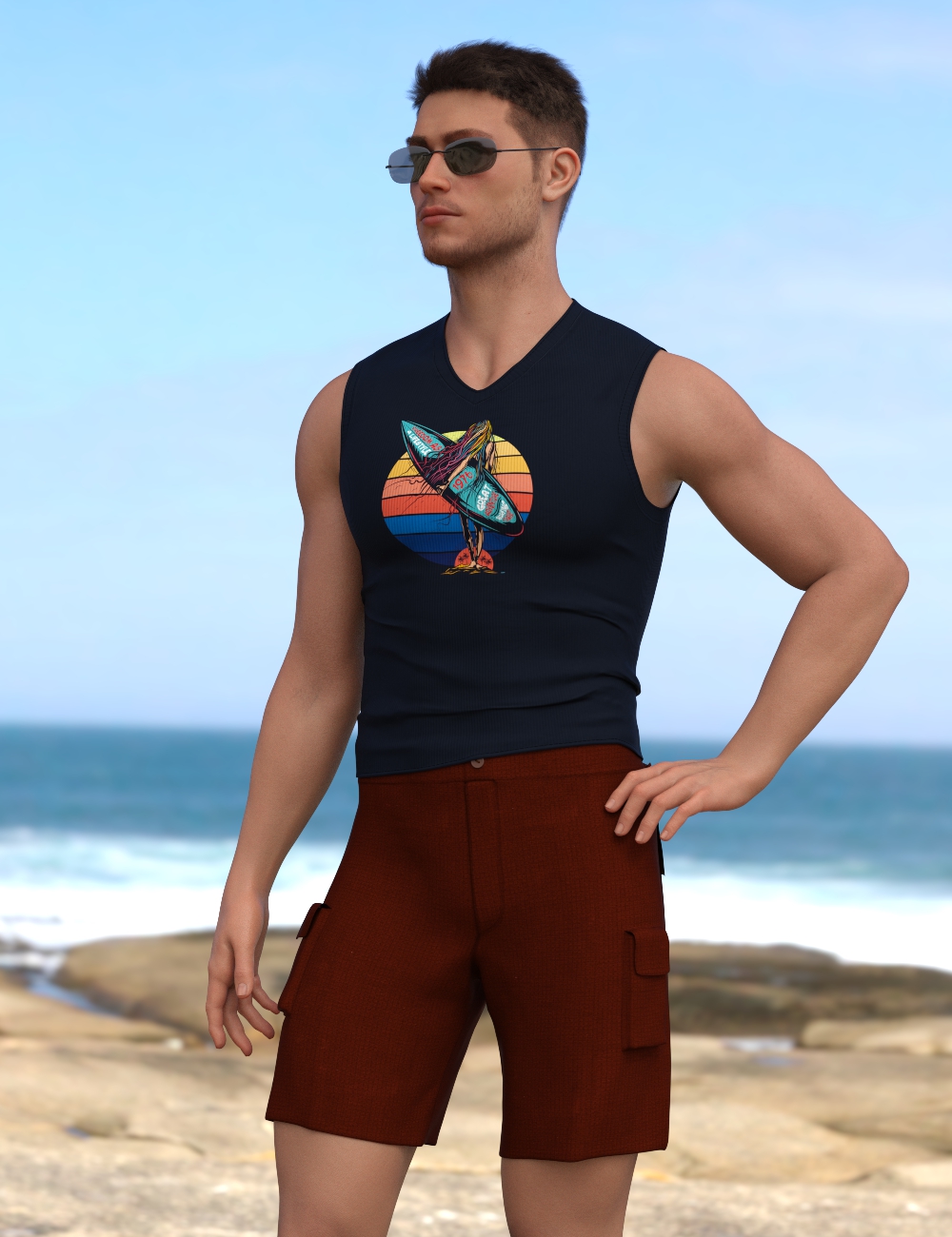 7th Avenue: Freeday Outfit Texture Add-On