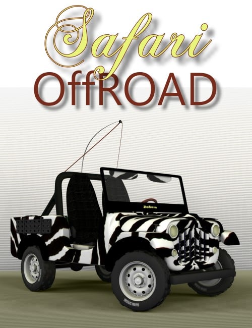 Safari Off Road by: 3djoji, 3D Models by Daz 3D