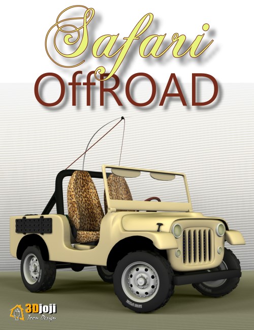 Safari Off Road by: 3djoji, 3D Models by Daz 3D