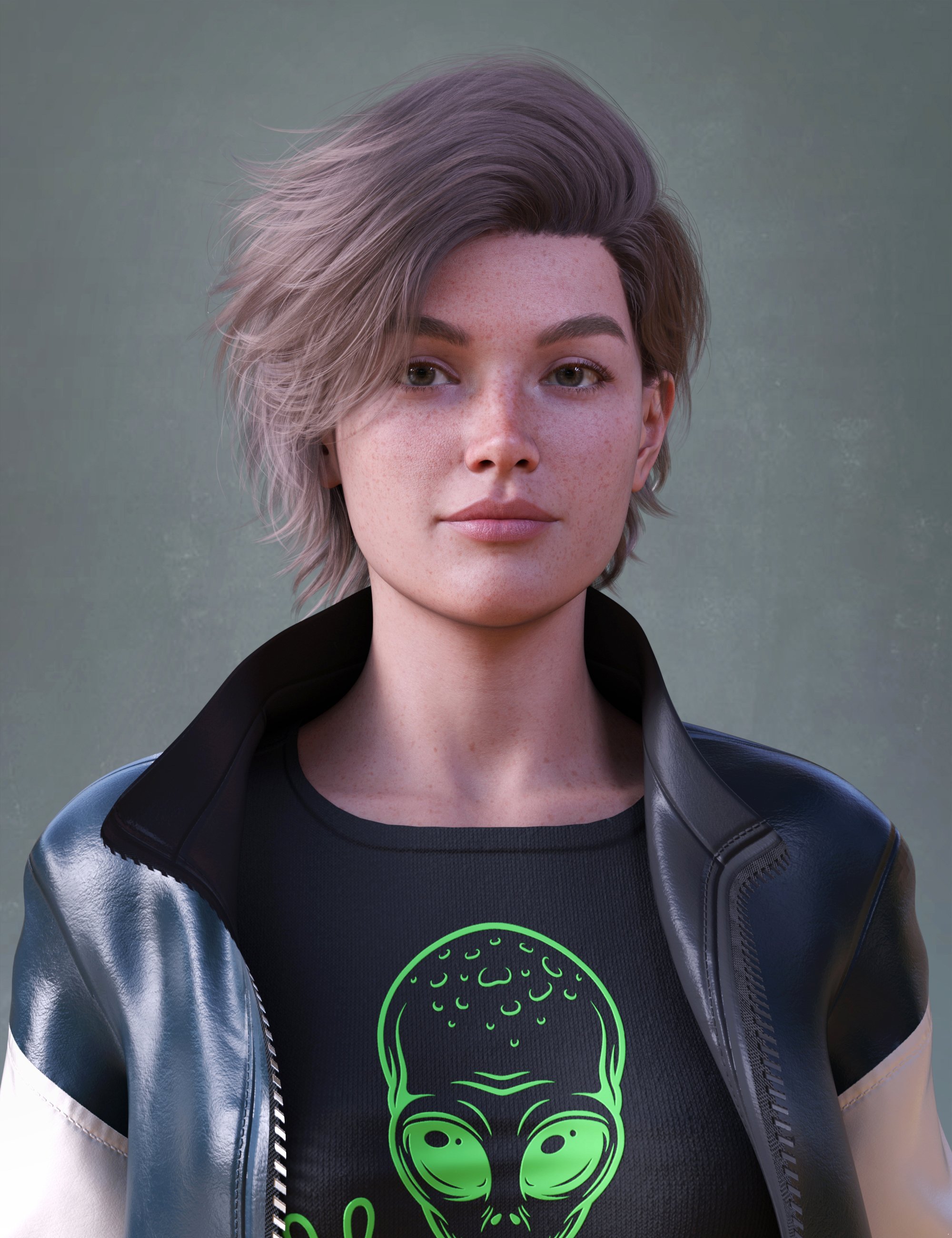 BS Classic Short Hair for Genesis 8, 8.1, and 9