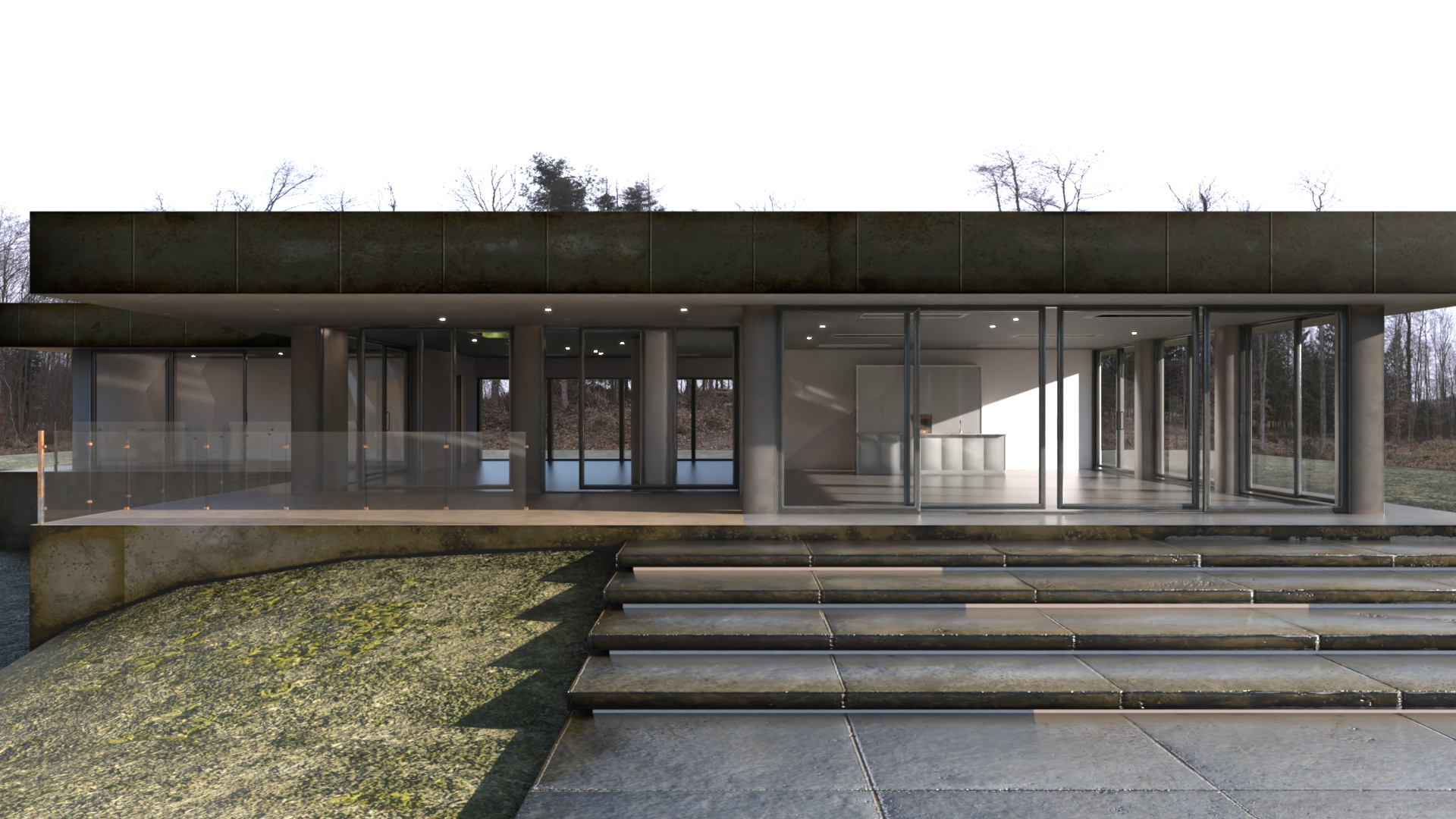 Residential House Builder Abandoned