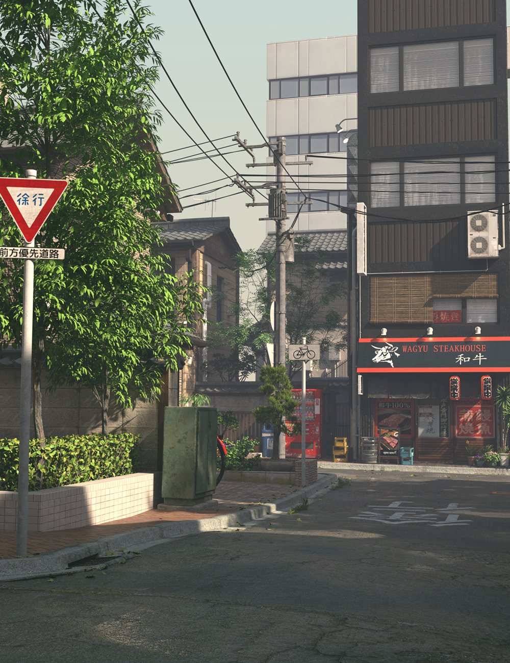 The Streets of Japan 2 by: Stonemason, 3D Models by Daz 3D