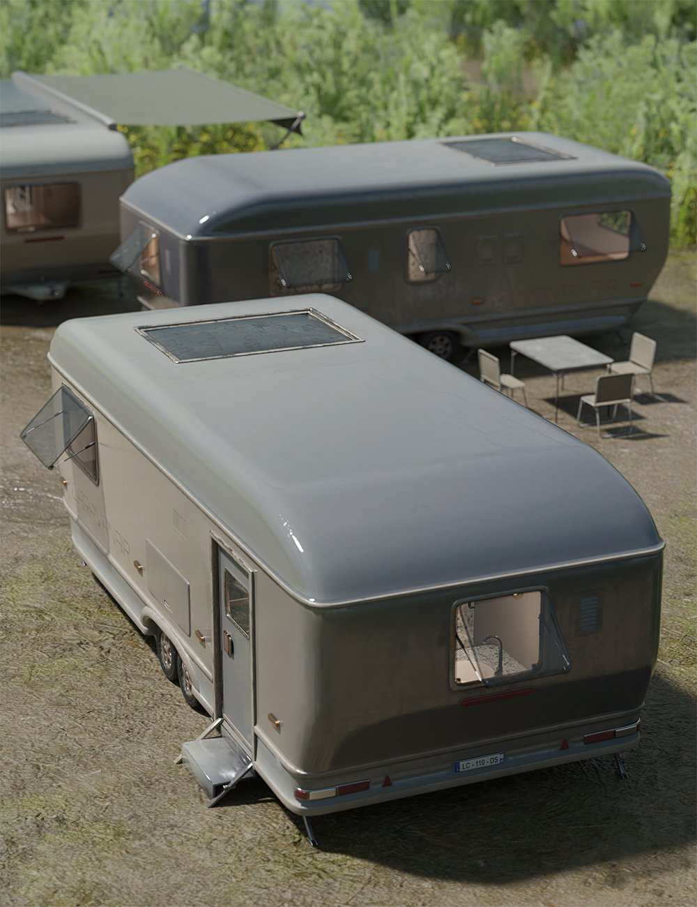 DS Caravanair by: Deepsea, 3D Models by Daz 3D