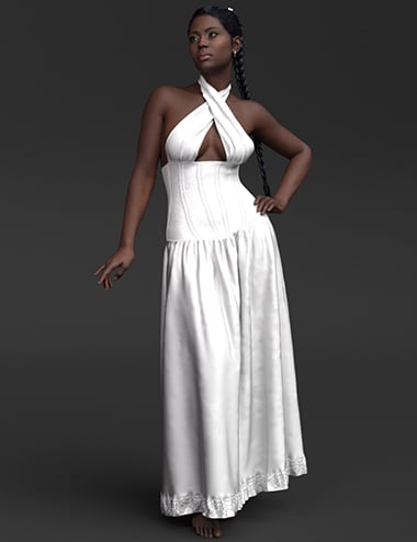 A97 dForce Charlotte Dress for Genesis 9