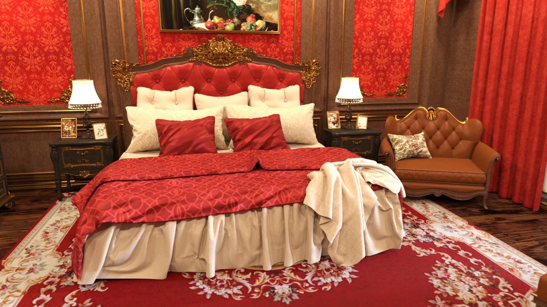 Luxury Casino Bedroom