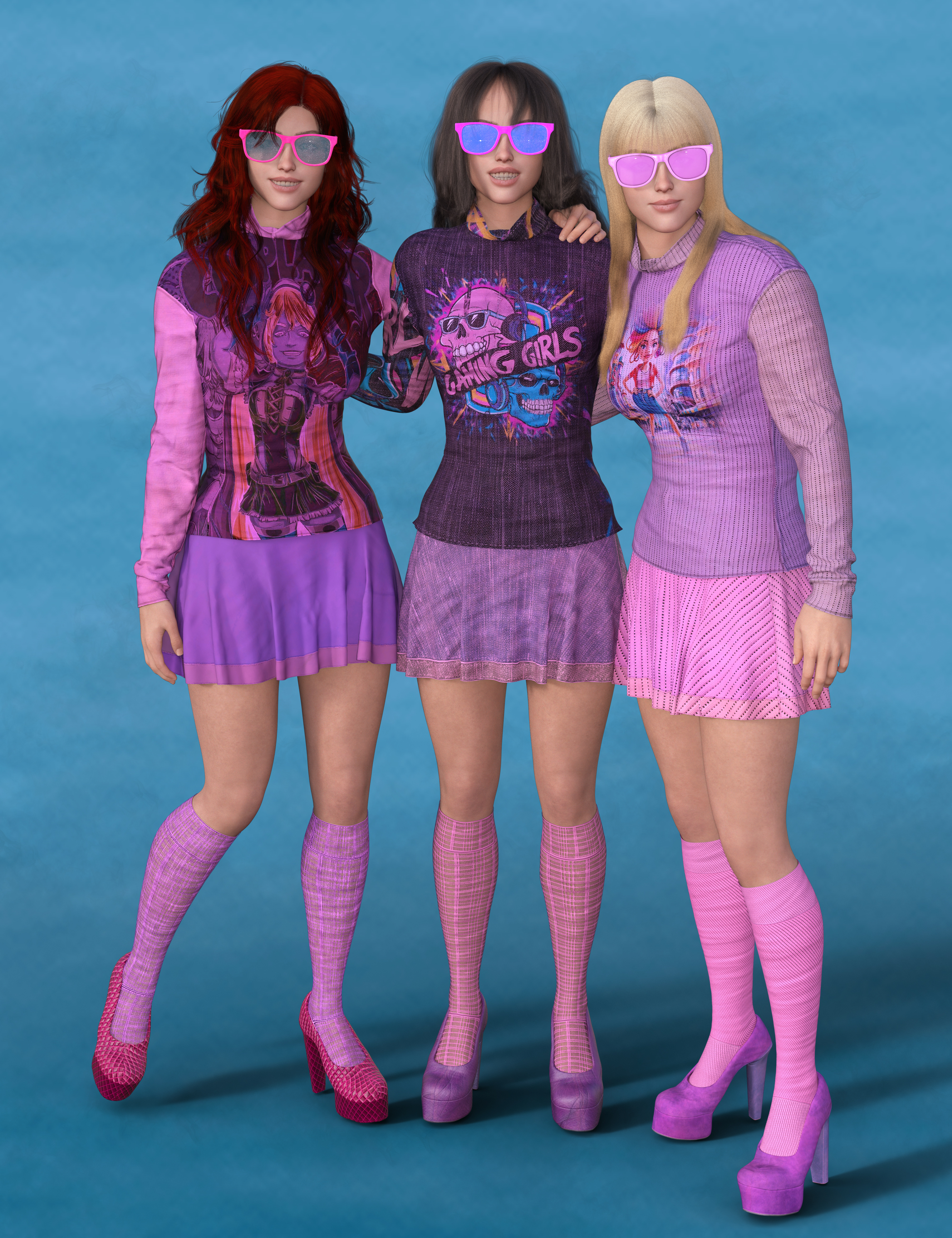 T-Pack FG Cosplayer One Texture Add-on