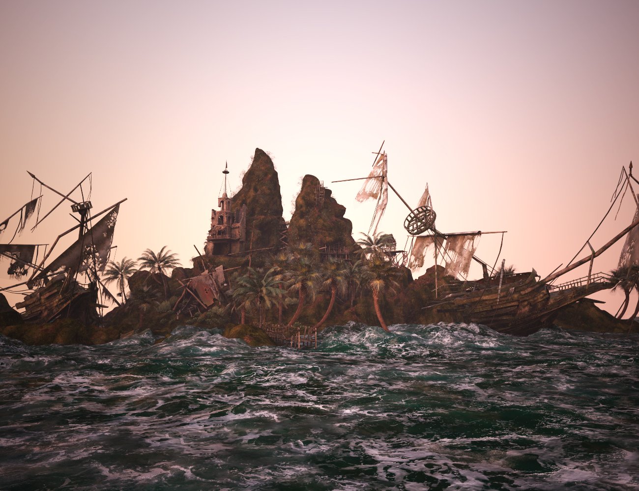 XI Treasure Island | Daz 3D