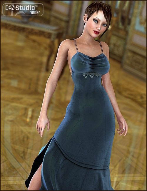 Evening Gown for V4 Evening Gown for V4 by: Barbara BrundonSarsa, 3D Models by Daz 3D
