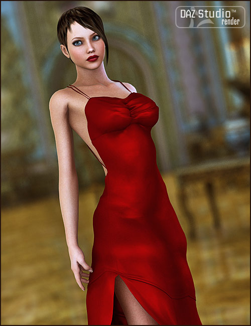 Evening Gown for V4 Evening Gown for V4 by: Barbara BrundonSarsa, 3D Models by Daz 3D