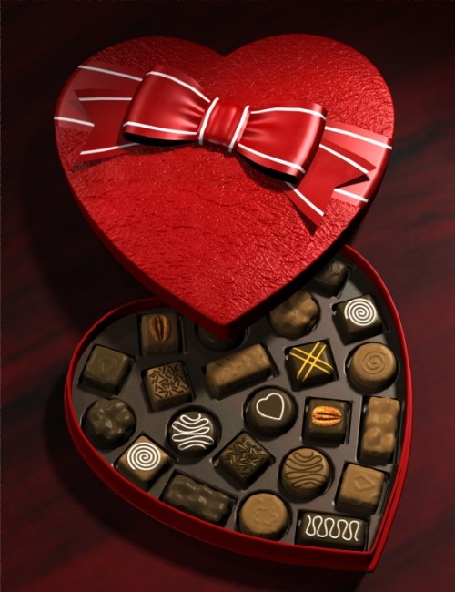 Valentine Candy by: blondie9999, 3D Models by Daz 3D