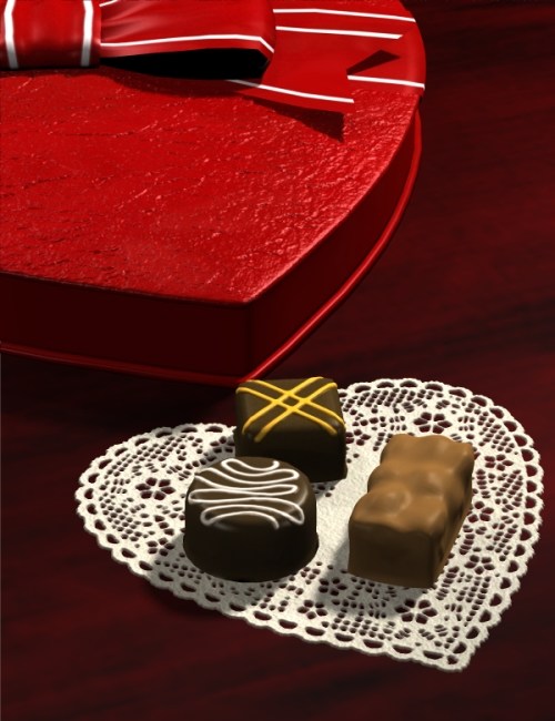 Valentine Candy by: blondie9999, 3D Models by Daz 3D