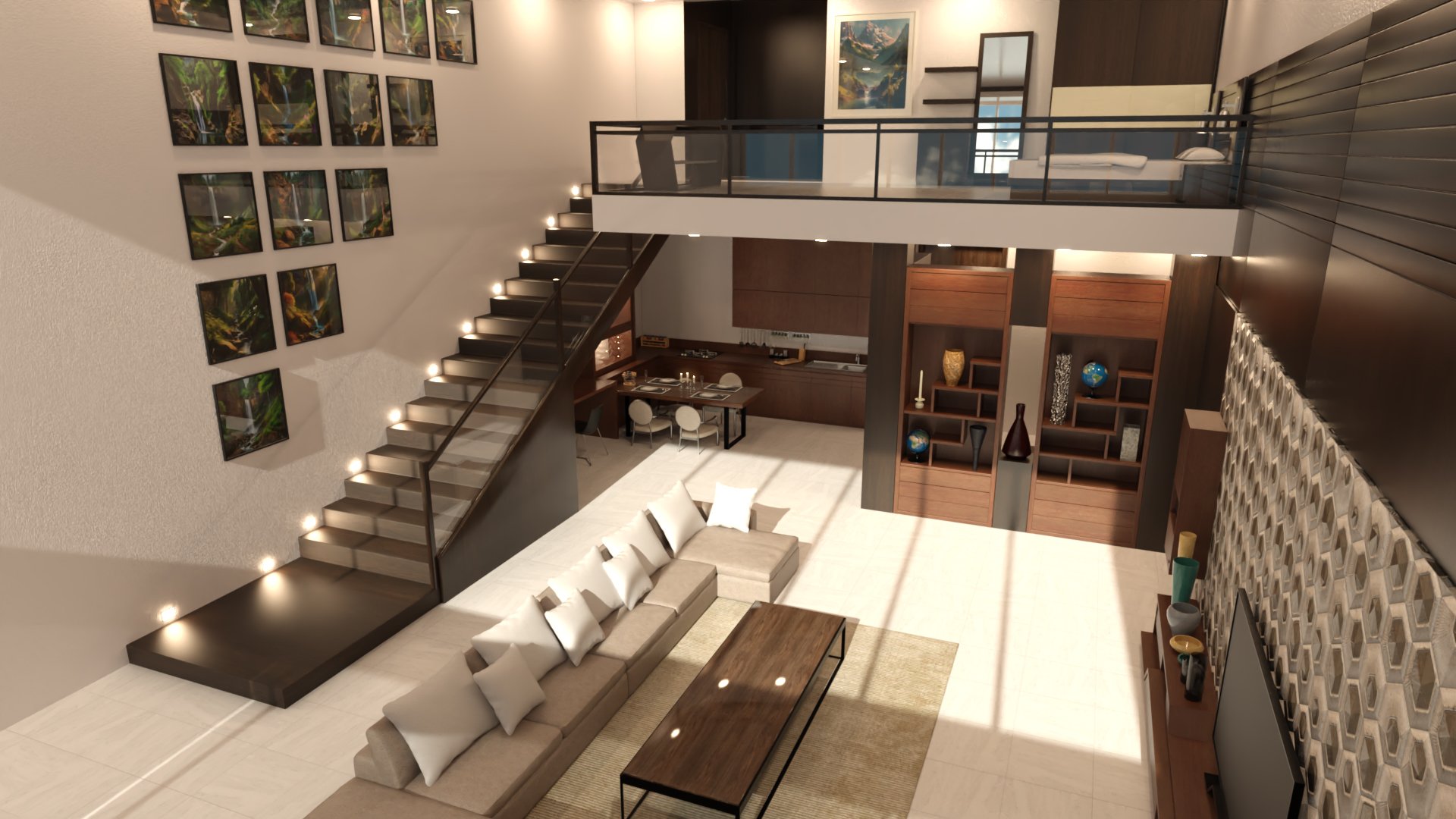 Contemporary Loft Retreat